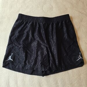 NWT Jordan Ladies Black Lace Athletic Shorts